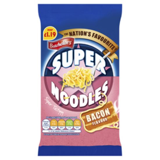 Picture of Batch(UK) Super Noodles Bacon PM £1.19 x8